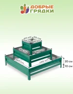 Клумба квадратная